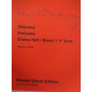 SCHOTT - Debussy Preludes Book I