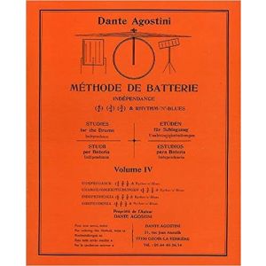 D.AGOSTINI - Methode De Batterie Vol.4 Independanc
