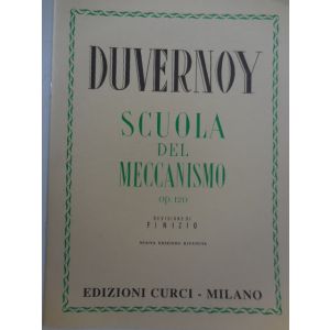 CURCI - Duvernoy Scuola Del Meccanismo Op. 120
