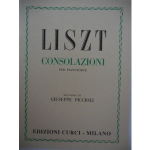 CURCI - Liszt Consolazioni Per Pianoforte