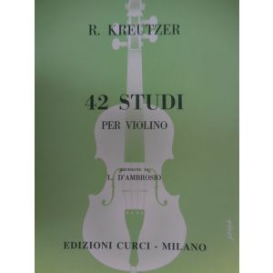 CURCI - R.Kreutzer 42 Studi Per Violino