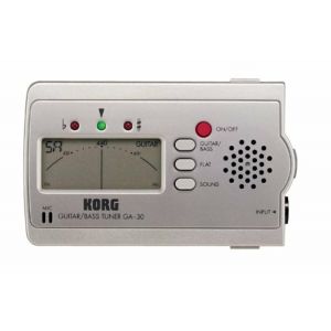KORG - Ga-30 Accordatore per chitarra e basso con Micro Altoparlante incorporato