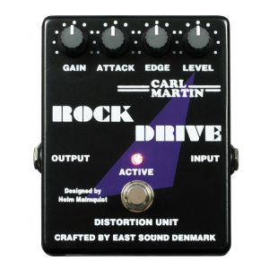 CARL MARTIN - Cm0102 Rock Drive - Distorsore effetto a pedale per chitarra elettrica