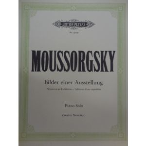 EDITION PETERS - Moussorgsky Bielder Einer Ausstellung Per Pianofor