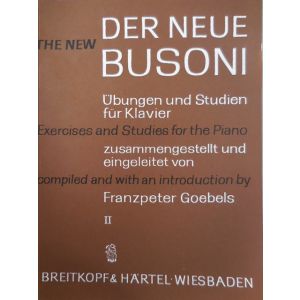 EDITION BREITKOPF - Busoni Exercise And Studies For The Piano Vol. Ii