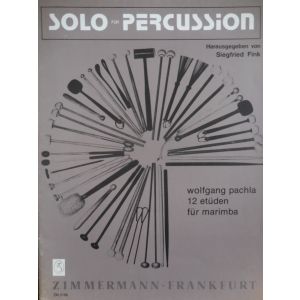 ZIMMERMANN - Siegfried Fink Solo per Percussion per Marimba 12 Etude