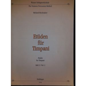 CARISCH - R.Hochrainer Etudes Fur Timpani Vol.2