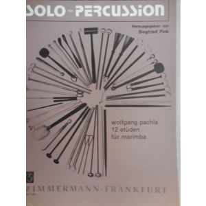 ZIMMERMANN - S.Fink 12 Etuden Fur Marimba