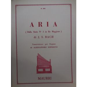 EDIZIONI MUSICALI RIUNITE - J.S.Bach Aria ( Dalla Suite N¦3 In Re Maggiore)per