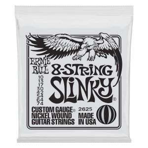 ERNIE BALL - 2625 8 String Slinky NICKEL WOUND 010-74 muta per chitarra a 8 corde