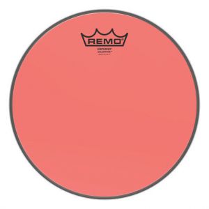 REMO - Emperor 10'' colortone Red Pelle trasparente per tom