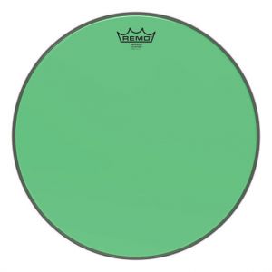 REMO - Emperor 16'' colortone Green Pelle Trasparente per tom