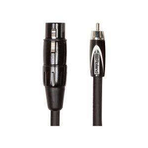 ROLAND - Rcc-10-rcxf Black Series Cavo Audio Bilanciato Xlr F - Rca M 3 metri