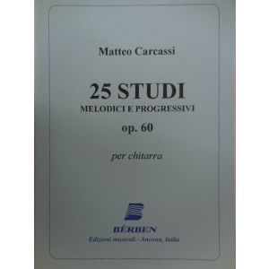 BERBEN - M.Carcassi 25 Studi Melodici e Progressivi Op. 60