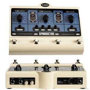 T-REX - Spin Doctor overdrive/preamplificatore valvolare effetto a pedale per chitarra elettrica